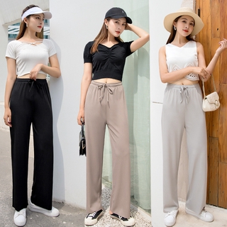Quần dài lưng thun ống rộng thời trang dành cho nữ