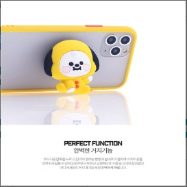 Giá Đỡ Điện Thoại / Máy Tính Bảng Có Túi Khí Hình KPOP BTS Bt21 GP1 PG1