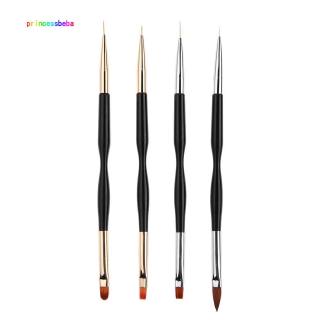 Cọ Vẽ Móng 2 Đầu Chuyên Dụng