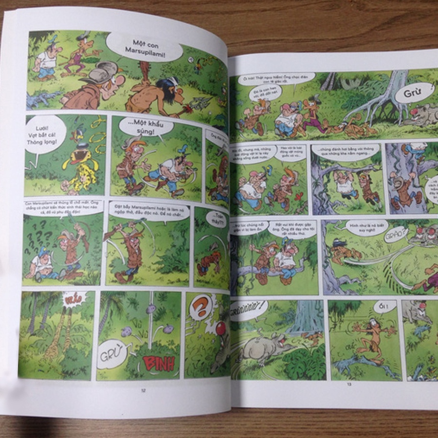 Truyện Marsupilami trọn bộ 1-7