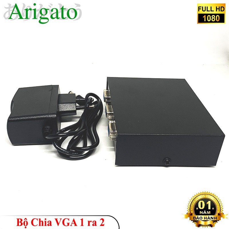 Bộ chia VGA 1 ra 2 hàng chất lượng.Bảo hành 6 tháng