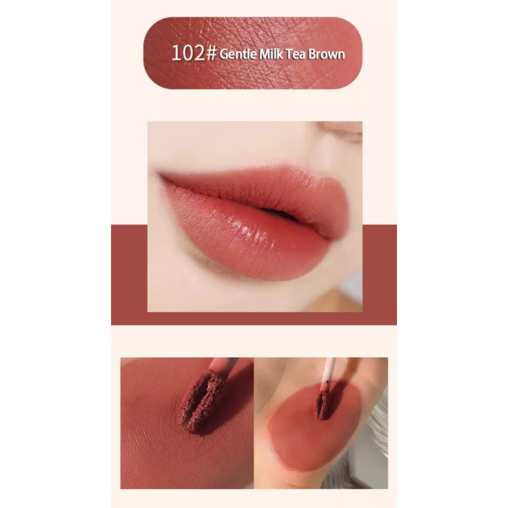 Son kem lì WodWod Velvet Lip Glaze nắp trong Anna Cosmetics