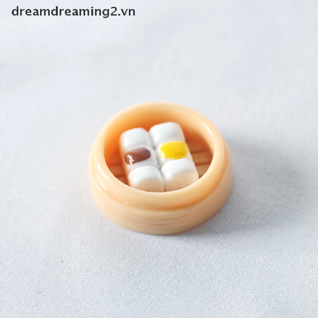 Bộ 5 Mô Hình Thức Ăn Trung Hoa Tỉ Lệ 1: 12 Trang Trí Nhà Búp Bê