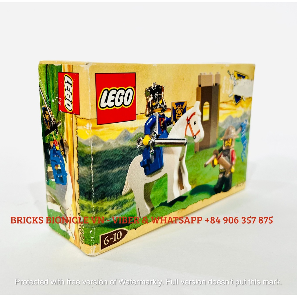 LEGO CASTLE SYSTEM - ĐỒ CHƠI XẾP HÌNH LEGO LÂU ĐÀI TRUNG CỔ - 6026 - KING LEO - NHÀ VUA LEO