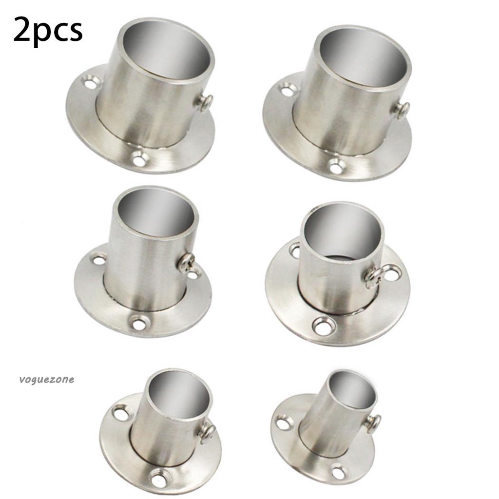 Vành Thép Không Gỉ Gắn Thanh Treo Quần Áo Tiện Lợi 19.5mm 22.5mm