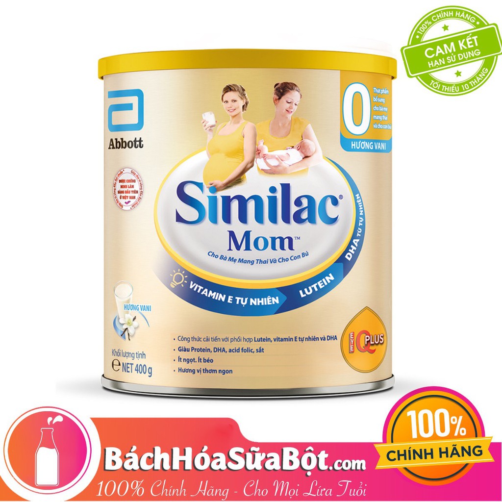 Sữa Bột Similac Mom Hương Vani - 400g