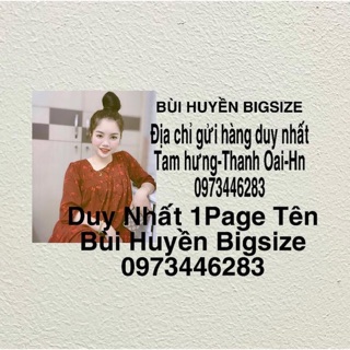  BÙI HUYỀN BIGSIZE