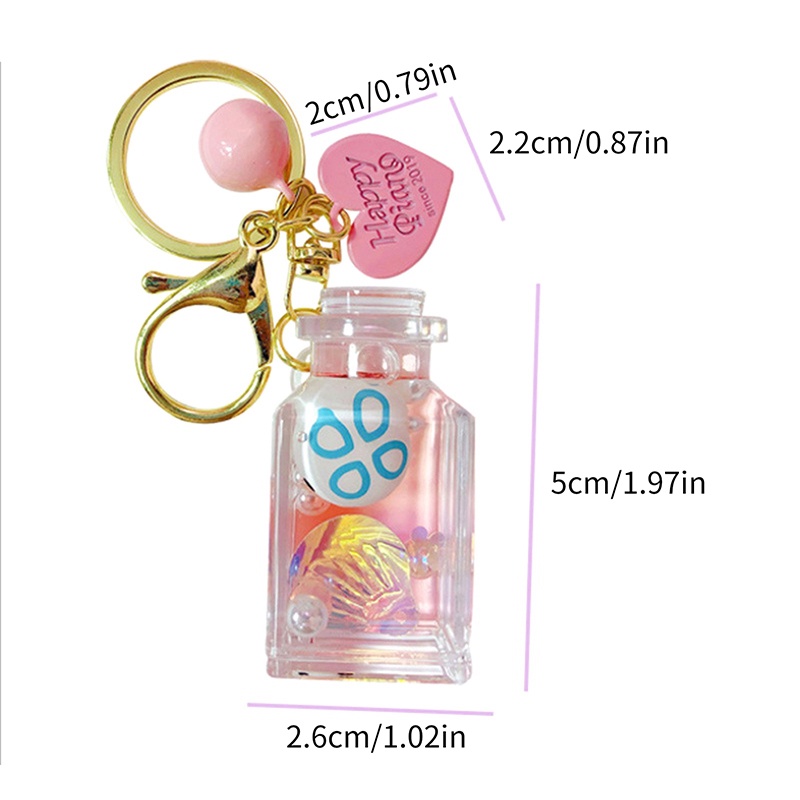 Móc Khóa Hình Động Vật Biển Nổi Dễ Thương Sáng Tạo