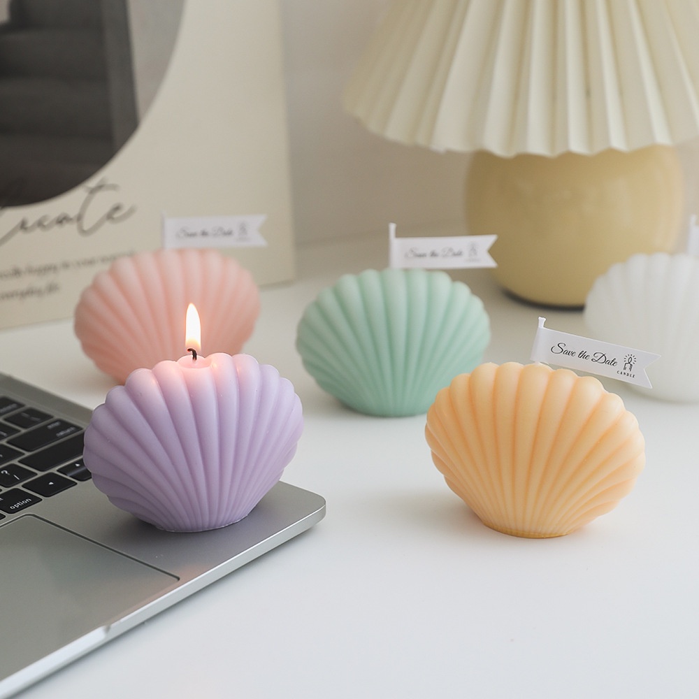 Nến thơm mini để bàn, nến trang trí decor phong cách Hàn Quốc giúp thư giãn, candles decor