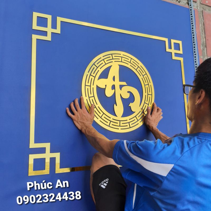 Vip☆Ốp tròn bàn thờ treo tường, tủ thờ gia tiên, án gian trang trí không gian thờ cúng