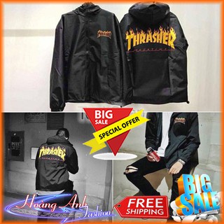 FREESHIP_ ÁO KHOÁC DÙ M12 Thrasher Lửa [Kèm Ảnh Thật]