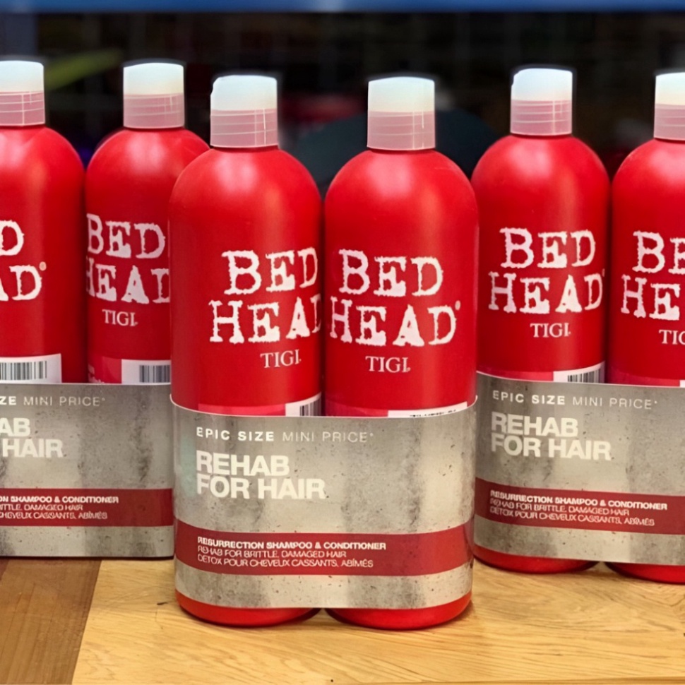 Dầu Gội Xả Tigi Bed Head 750ML - Cặp Dầu Gội Phục Hồi Tóc Hư Tổn Cấp Độ 3, Giảm Gãy Rụng