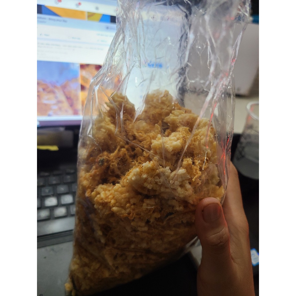 CƠM CHÁY BỂ CHÀ BÔNG - 1 kg SIÊU NGON, SIÊU NHIỀU CHÀ BÔNG