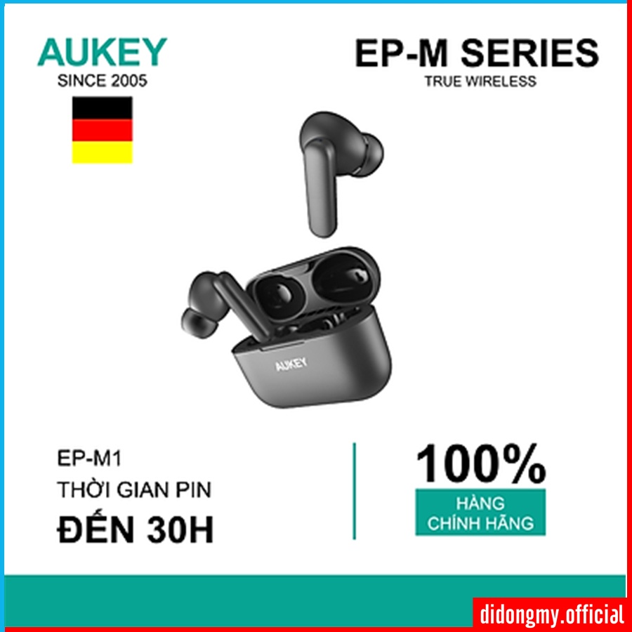 Tai Nghe Bluetooth Aukey V5.0 EP-M1 Không Dây Mini Thể Thao - Hàng chính hãng