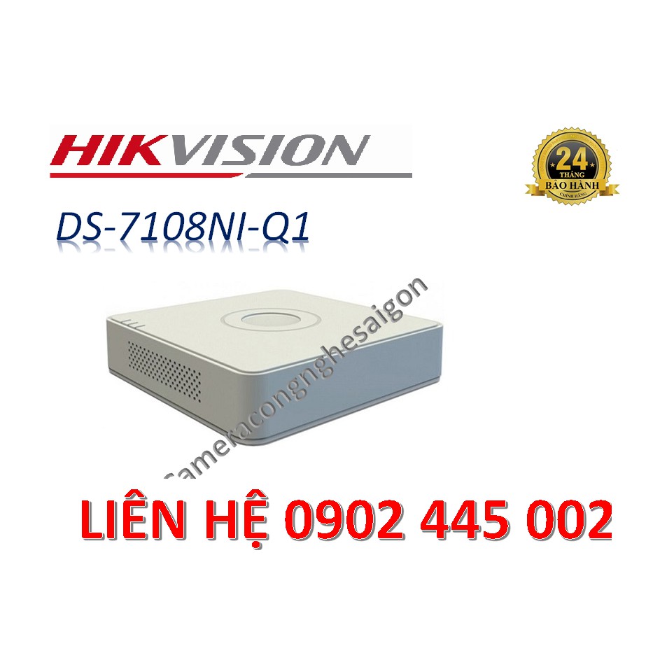 Đầu ghi hình IP Hikvision DS-7108NI-Q1 - 8 kênh CHÍNH HÃNG