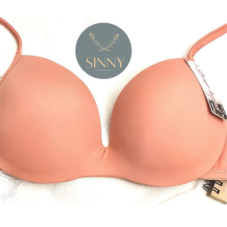 Áo ngực nữ Thái Lan, đệm mỏng, áo lót vải mượt có gọng nâng cao cấp Sisterhood 8056, Sinny