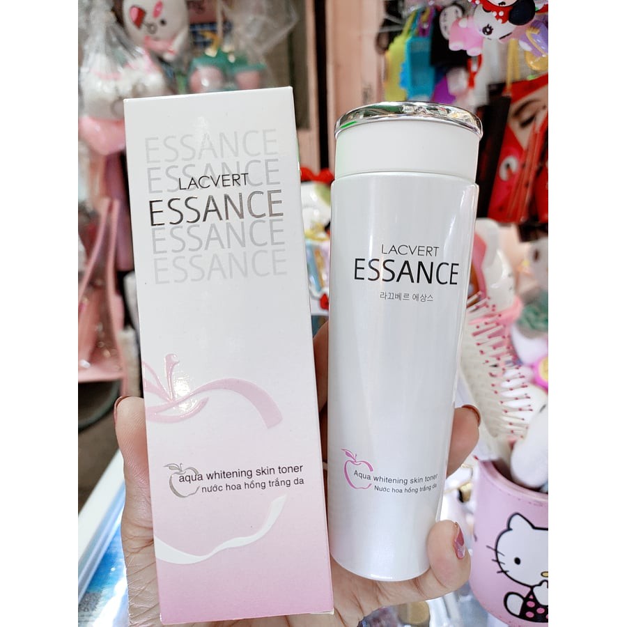 Nước hoa hồng trắng da Essance Aqua Whitening Skin Toner 120ml