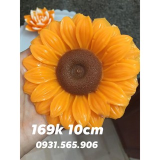 Khuôn Silicone Hướng Dương 2 Mảnh Lớn
