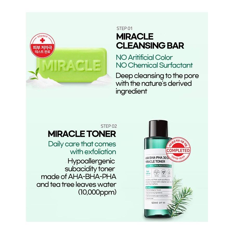 Bộ mỹ phẩm SOMEBYMI Aha-Bha-Pha 30 ngày chăm sóc da