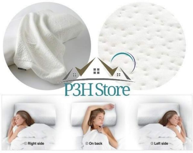 Gối thẳng Memory Foam Lock&amp;Lock HLW112