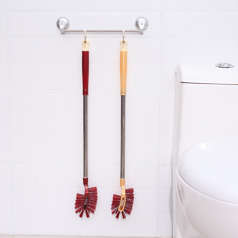 [Siêu HOT] Cọ Vệ Sinh Toilet, Cọ Vệ Sinh Bồn Cầu Có Cán Dài Bằng Inox Tháo Lắp Tiện Lợi