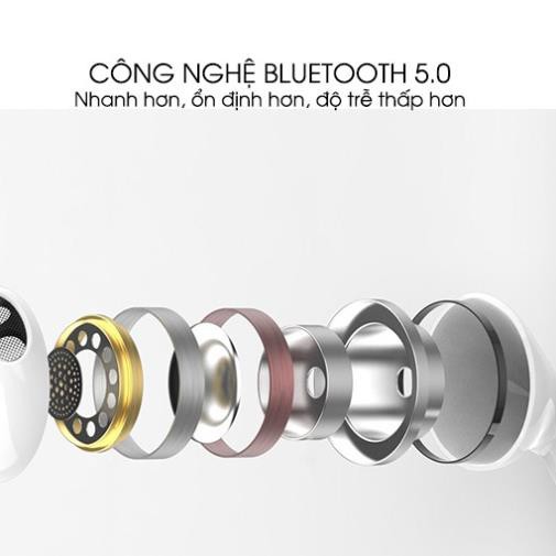 🌟CHÍNH HÃNG 🌟 Tai nghe Bluetooth không dây tws Mini Pro 4 - 5 âm thanh trong trẻo,không chút gợn,bảo hành đổi 1-1 30 ngà