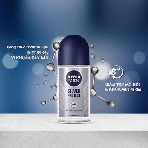 Lăn Khử Mùi Cho Nam Nivea Men Anti-Perspirant Roll On