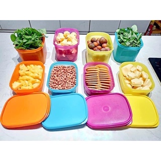 Bộ hộp BQTP Colorful Rectangular Tupperware