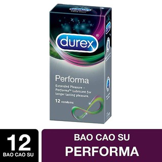 Bao cao su Kéo dài thời gian Durex Performa 12 bao