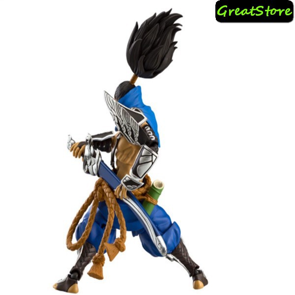 ( HÀNG CÓ SẴN ) MÔ HÌNH NHÂN VẬT YASUO LIÊN MINH HUYỀN THOẠI LOL LEAGUE OF LEGENDS FIGMA SP 077 CỬ ĐỘNG ĐƯỢC