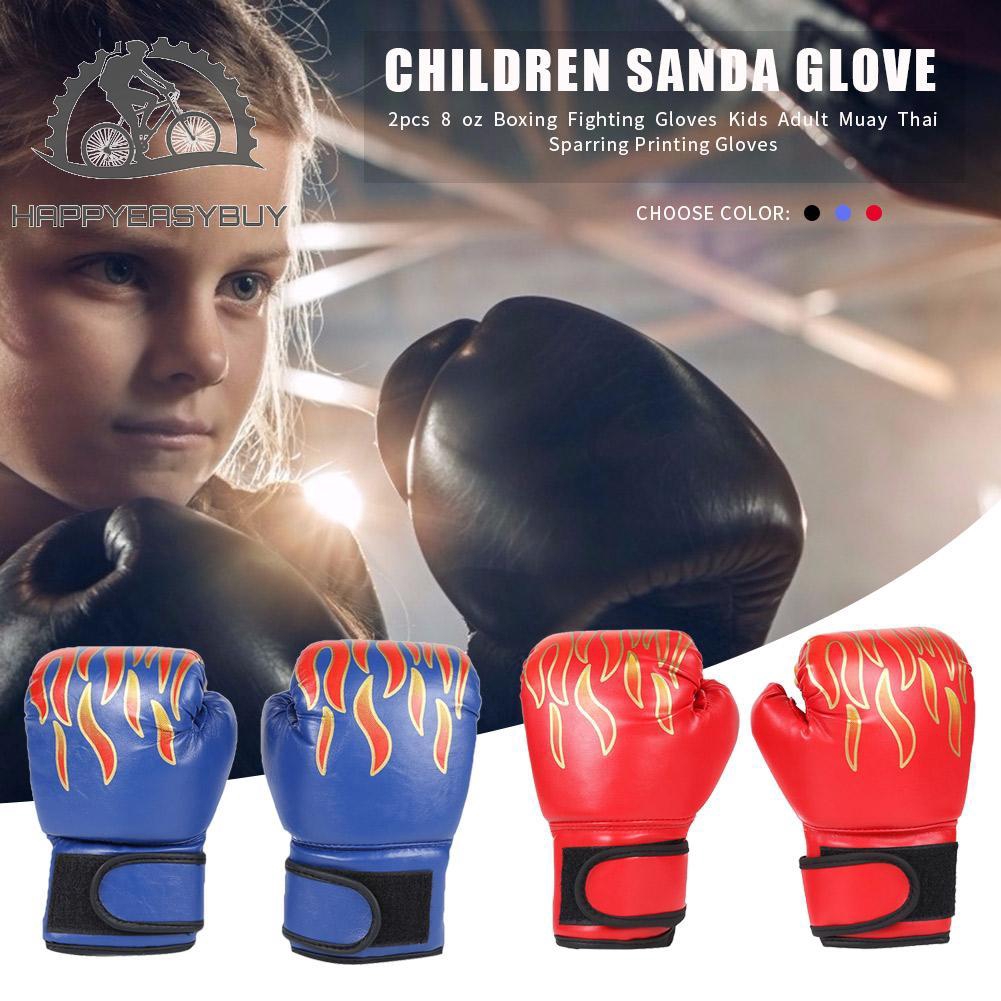 Set 2 Găng Tay Tập Boxing Thoáng Khí Cho Bé