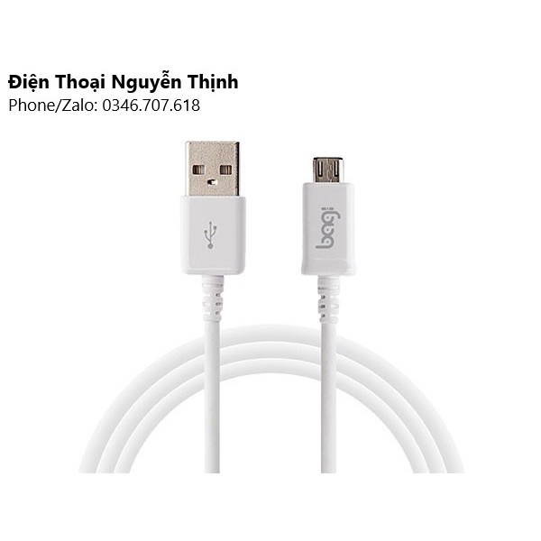 Cáp Sạc USB Type C Bagi TC120 Dài 120cm Chính Hãng