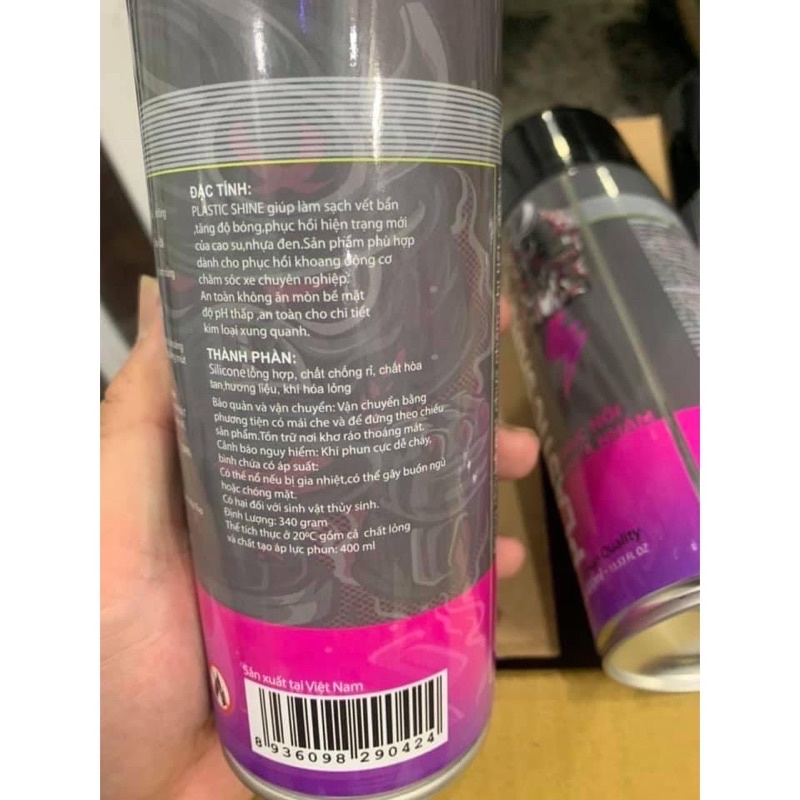 Dưỡng nhựa nhám làm mới nhựa nhám sprayking 400ml