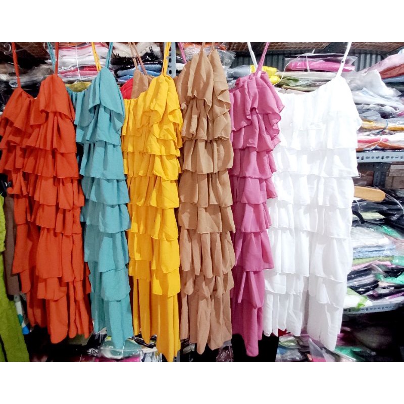 ĐẦM DÂY LỤA VON NHIỀU TẦNG