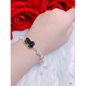 LẮC TAY NỮ BẠC TA MẶT NGHÊ THÂN KIM TIỀN