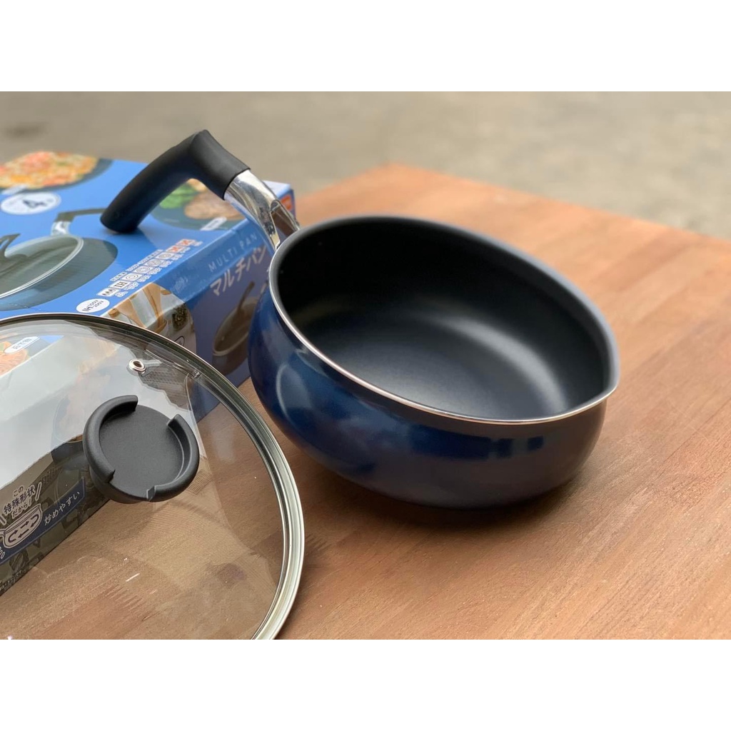 Chảo lẩu 24cm sâu lòng thành cao DCM Nhật Bản