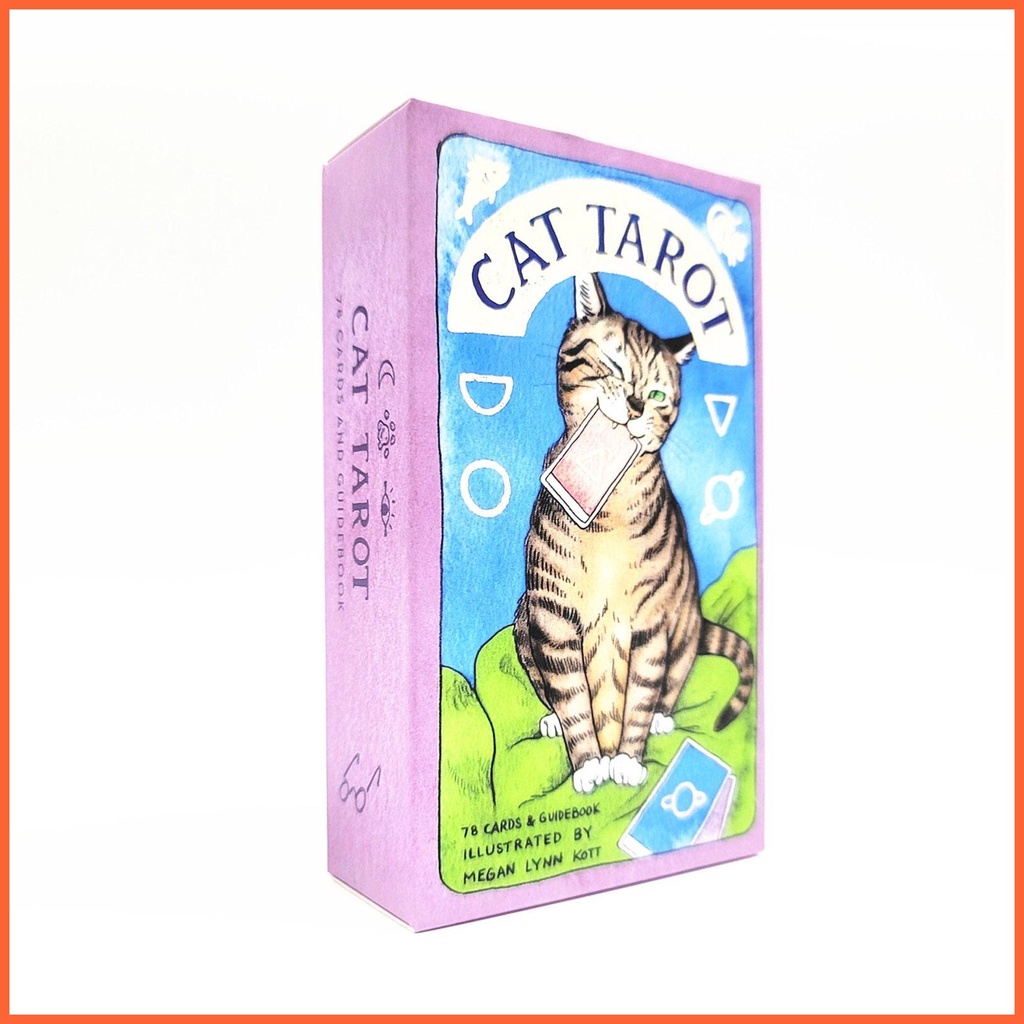 Bộ Bài Tarot 78 Lá Hình Mèo Bằng Tiếng Anh
