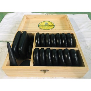 Bộ 27 Viên Đá Nóng Massage – Đá Núi Lửa Massage