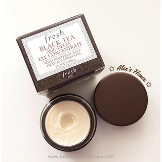 (DATE CÒN 12-13 THÁNG) Kem mắt Fresh Black Tea Age Delay Eyes Concentrate 15ml