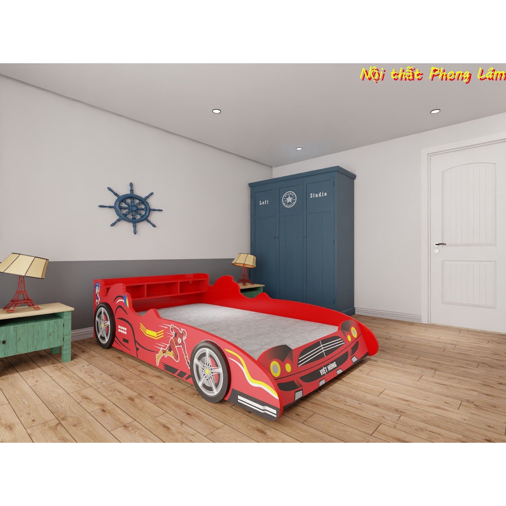 Giường ô tô bé trai