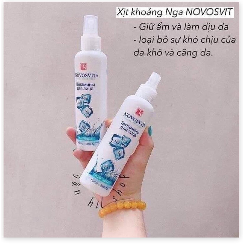 (☘️Date mới) Xịt khoáng đá NOVOSVIT của Nga dành cho mọi loại da | BigBuy360 - bigbuy360.vn