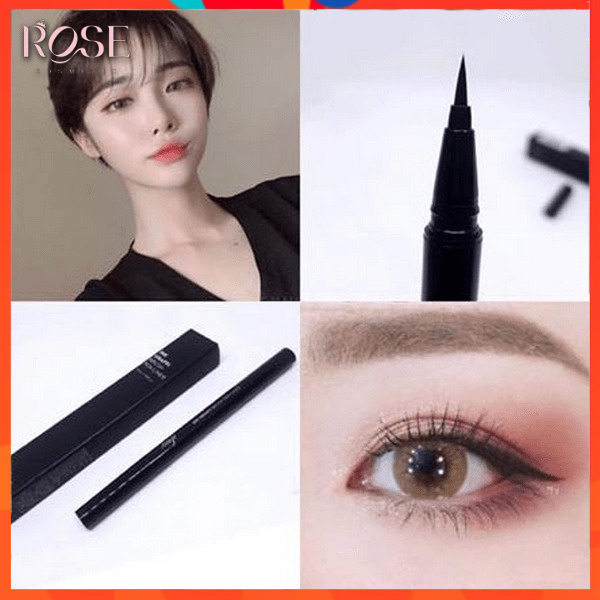 Bút Dạ Kẻ Mắt Nước Eyeliner The Face Shop ⚡⚡ TFS Ink Graffi Brush Pen Liner Đen,Đầu Cọ Siêu Mảnh, Chống Nước