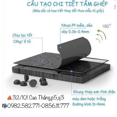 Tủ đựng đồ tiện lợi - Tủ quần áo lắp ghép