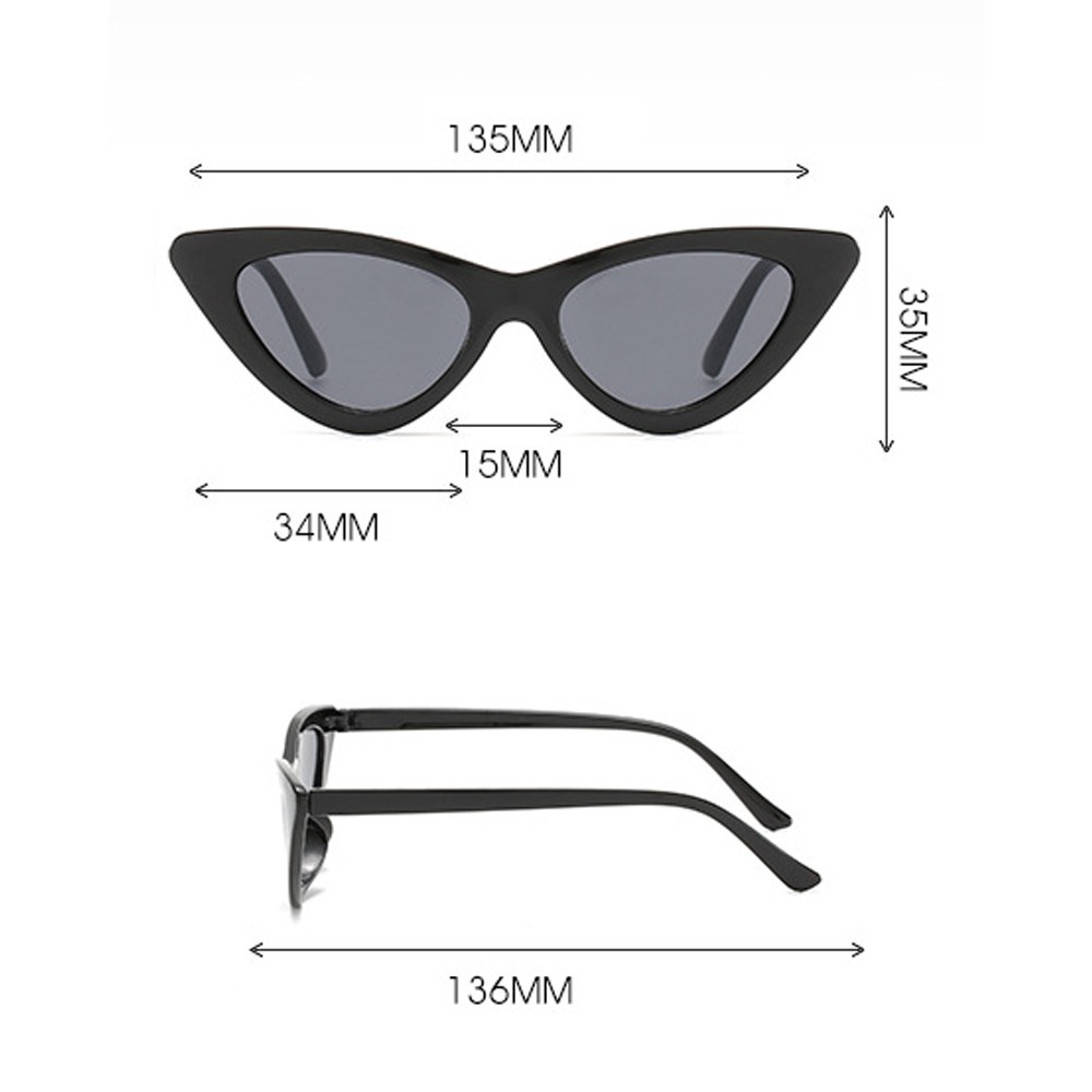 Kính Mát Thời Trang Chống Tia Uv Phong Cách Retro Dành Cho Nữ