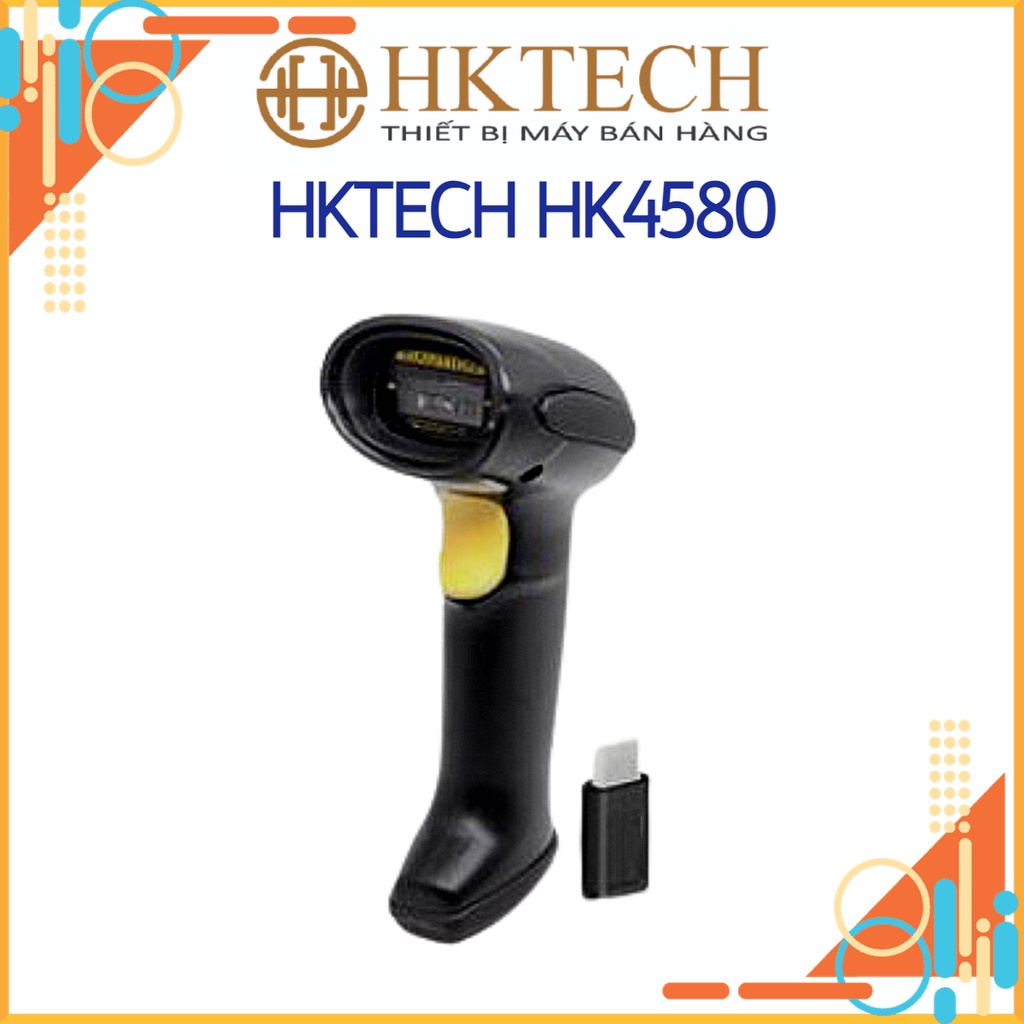 Máy đọc mã vạch cầm tay không dây 2D HKTECH HK4580