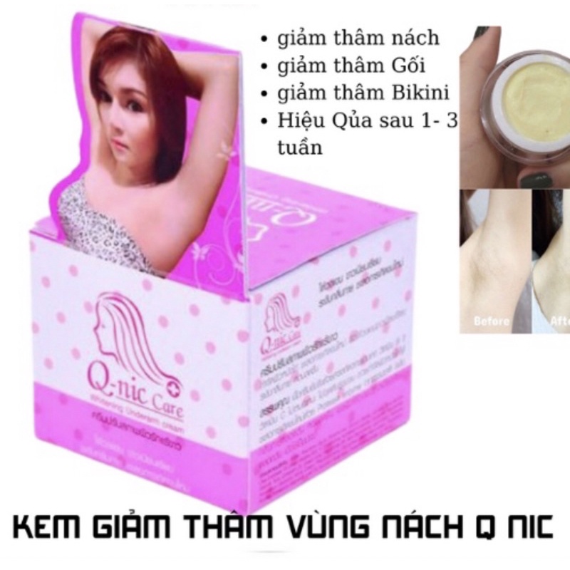 Kem Khử Thâm Nách Q_Nic Care