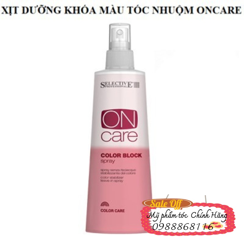 XỊT DƯỠNG BẢO VỆ MÀU TÓC NHUỘM SELECTIVE COLOUR BLOCK SPRAY 250ML