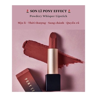 Son lì Pony Effect Powdery Whisper Lipstick