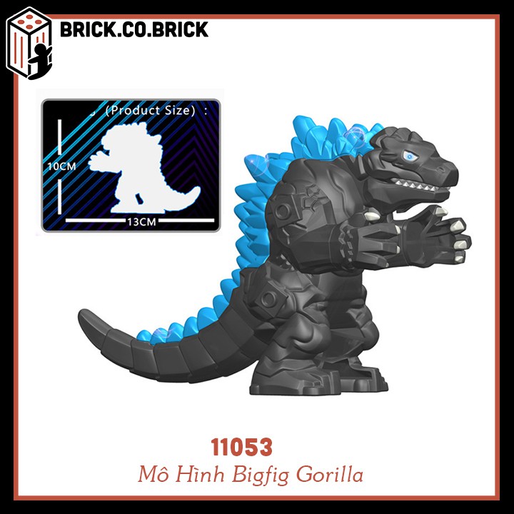 Lego Gorilla Đồ Chơi Mô Hình Lắp Ráp Bigfig King Kong Khỉ Đột - MỚI NHẤT -11053