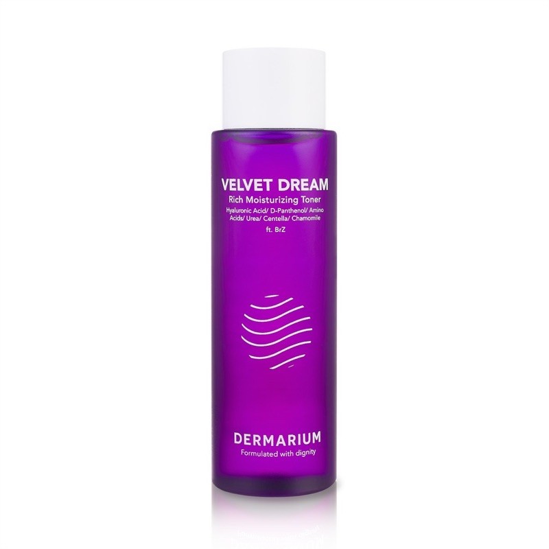 DERMARIUM VELVET DREAM 150ml Toner Dưỡng Ẩm • Nước Cân Bằng